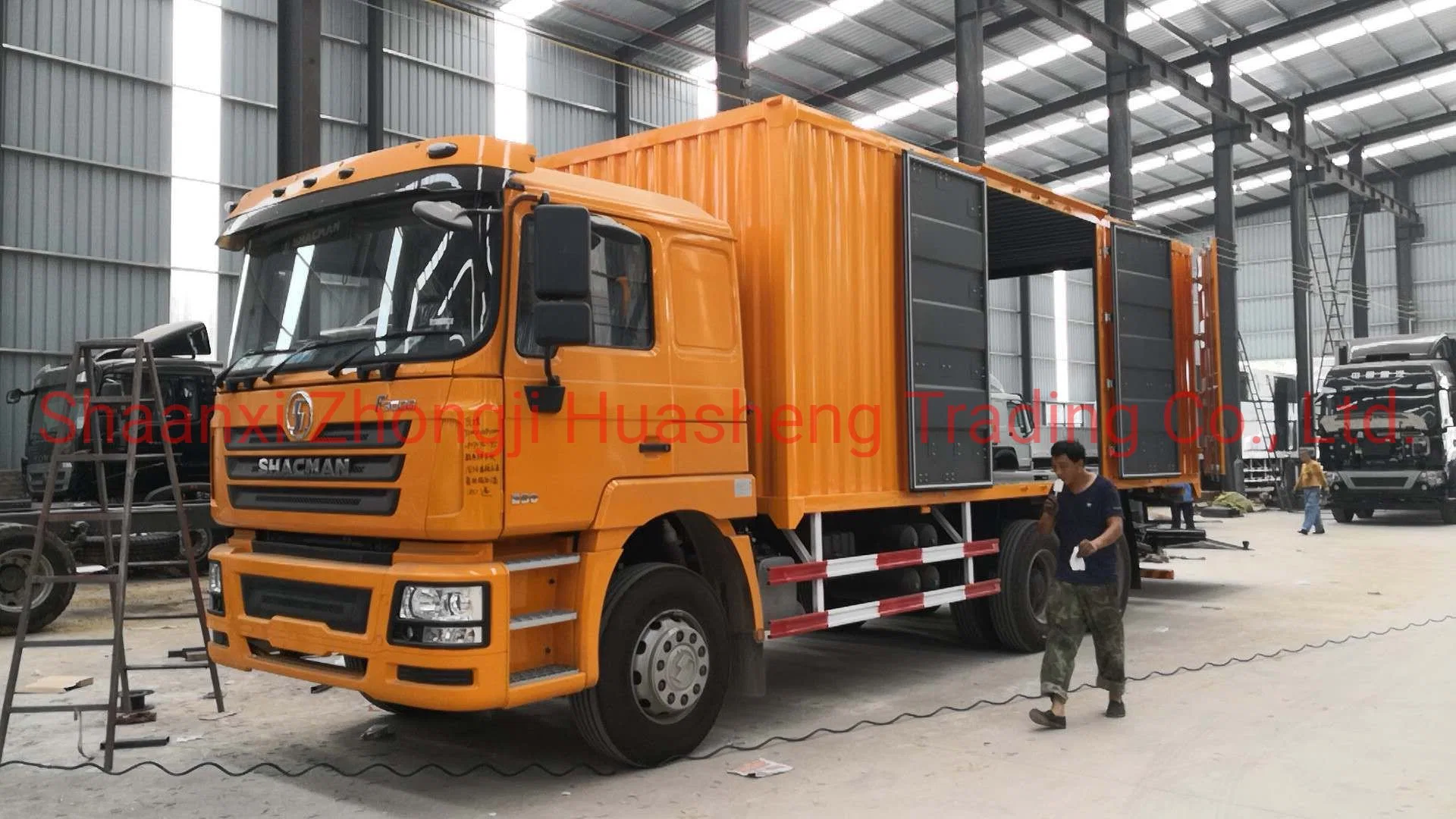10ton 4X2/6X4 Box Van Truck Lorry Truck Latbed Cargo