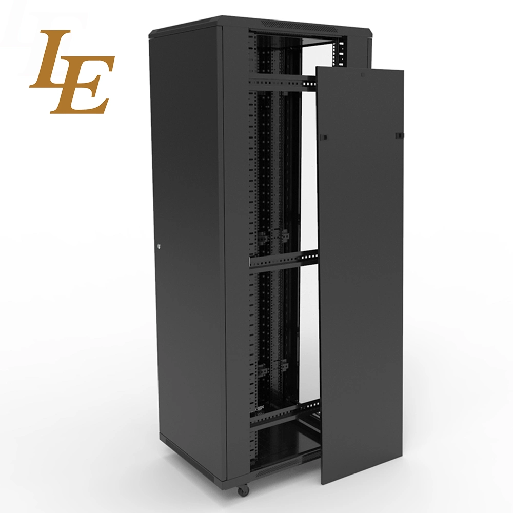 Le Server Rack Factory OEM 32u-47u Fireproof Data Server Rack Network Cabinets