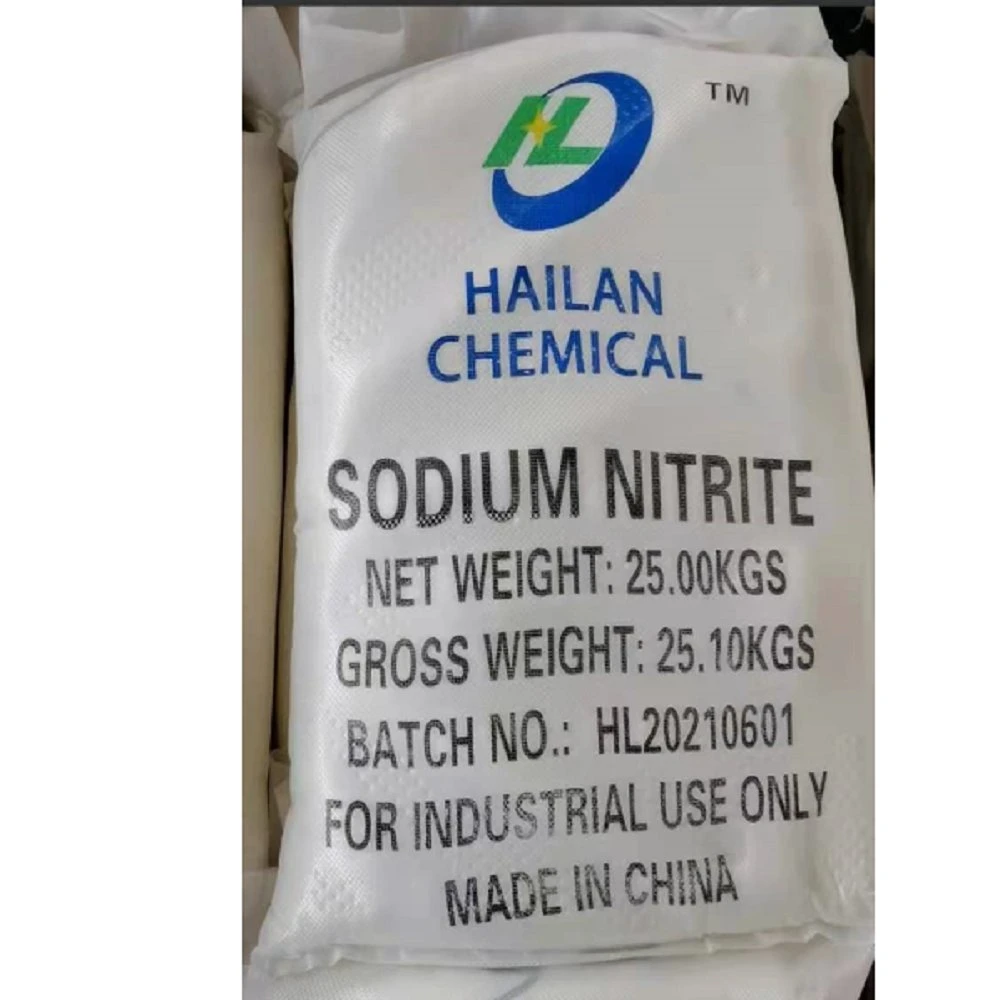 NaNO2 nitrito de sodio para alimentos 99%