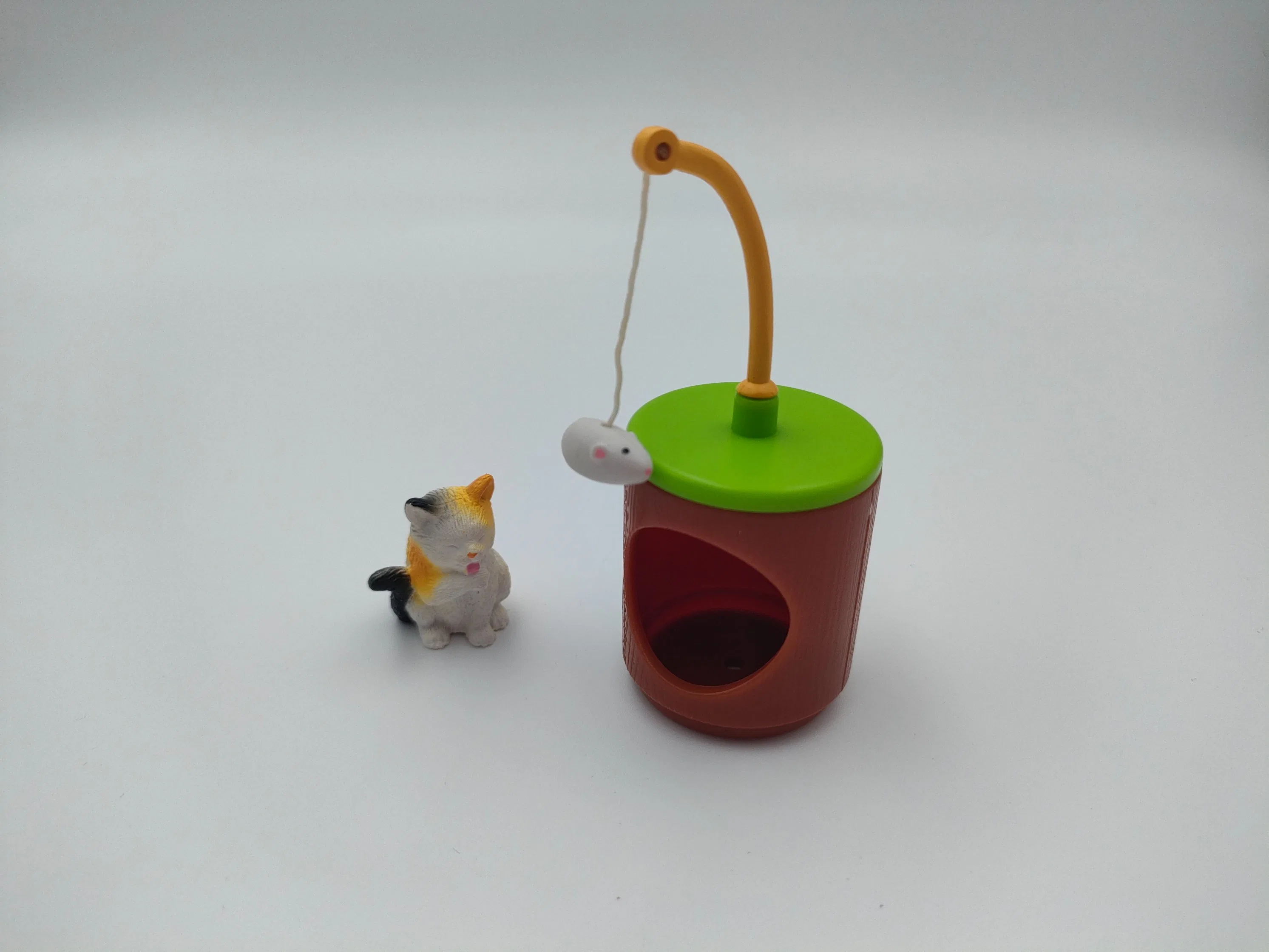 Pastel de bonito jugar lindo sueño deporte divertido Mini Cat figura Juguetes