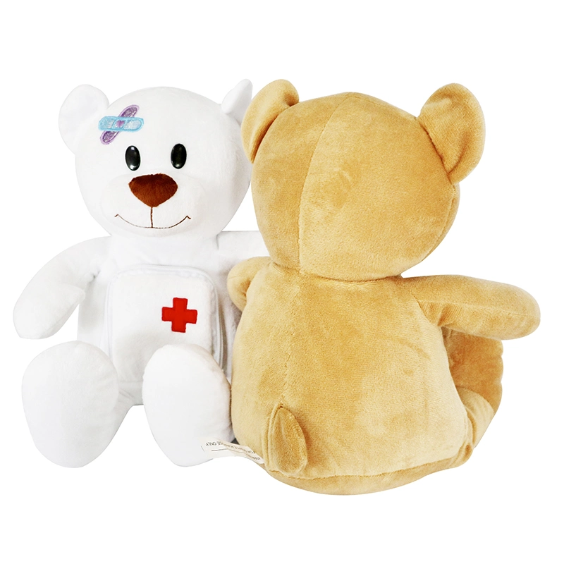 Custom Teddy Bear Design 37PCS Child Use Kids First Aid Kit