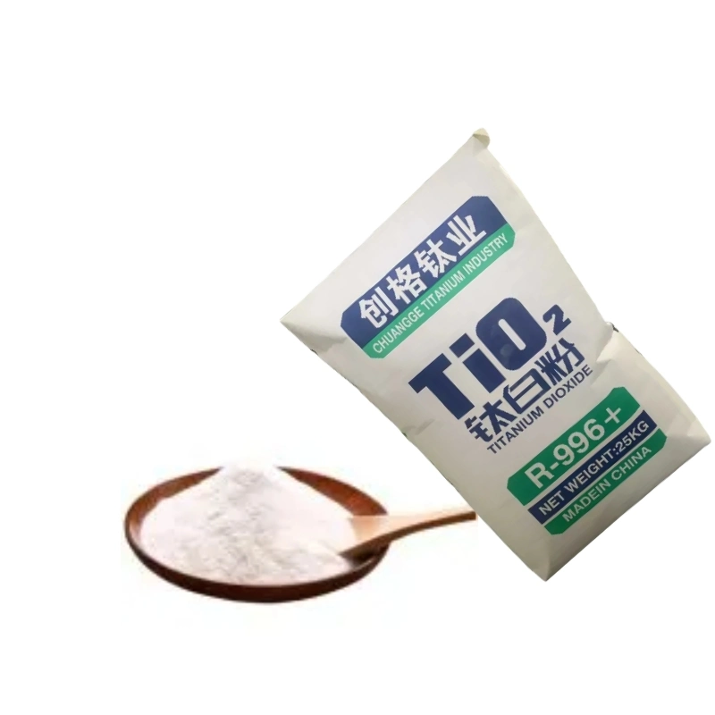 El pigmento químico TiO2 polvo de dióxido de titanio Rutil en Arquitectura Recubrimientos