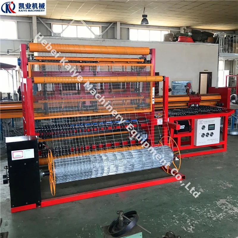 Full Automatic Grassland Field Fence Wire Mesh Weaving Machine for Farm Fence