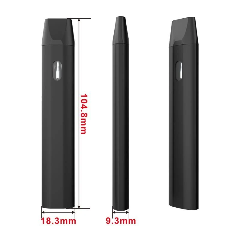 Delta D8 D9 Dick Oil 1ml Rechargebale Einweg-Vape Pen Mit Mirco-USB-Ladeanschluss