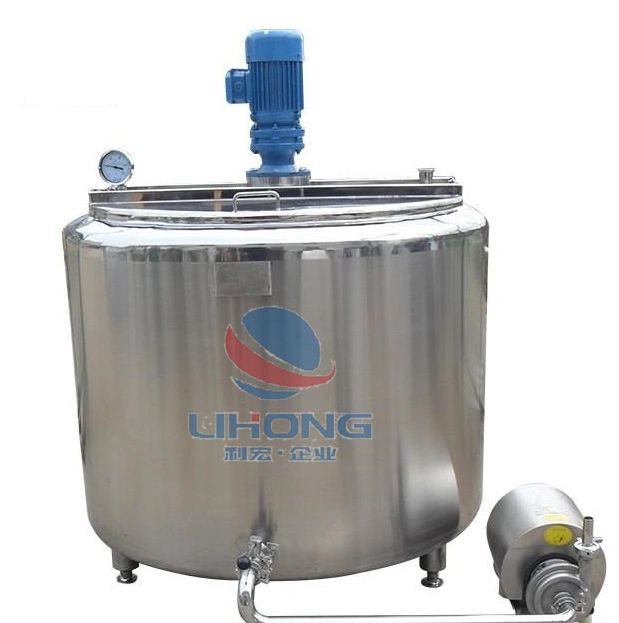 Stainless Steel Ice Cream Heating and Cooling Vessel