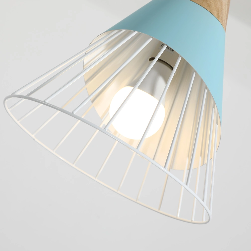Mzd Modern Simple Bedroom Living Room Coffee Shop Ceiling Chandelier Pendant Lamp