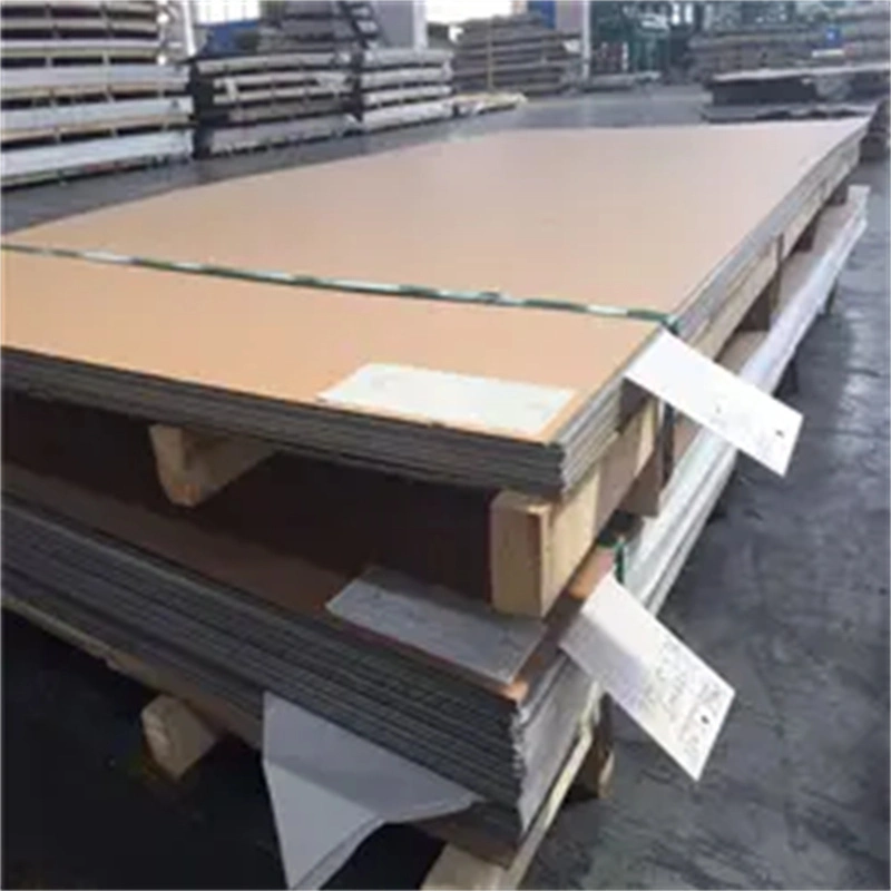 PE Film Stainless Steel Sheet 430 201 304 316 8K Gold Silver Mirror Surface