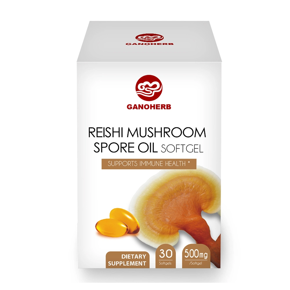 Private Label органических Reishi Spore иммунной системы Booster Reishi масла извлеките