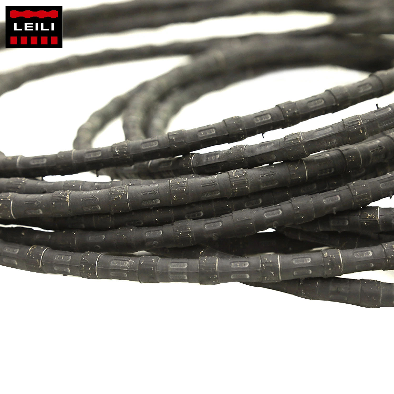 Sierra de alambre de diamante trenzado al vacío Leili Premium Corte Metal/Acero/ Zinc/Naufragio/pesado Hormigón armado/