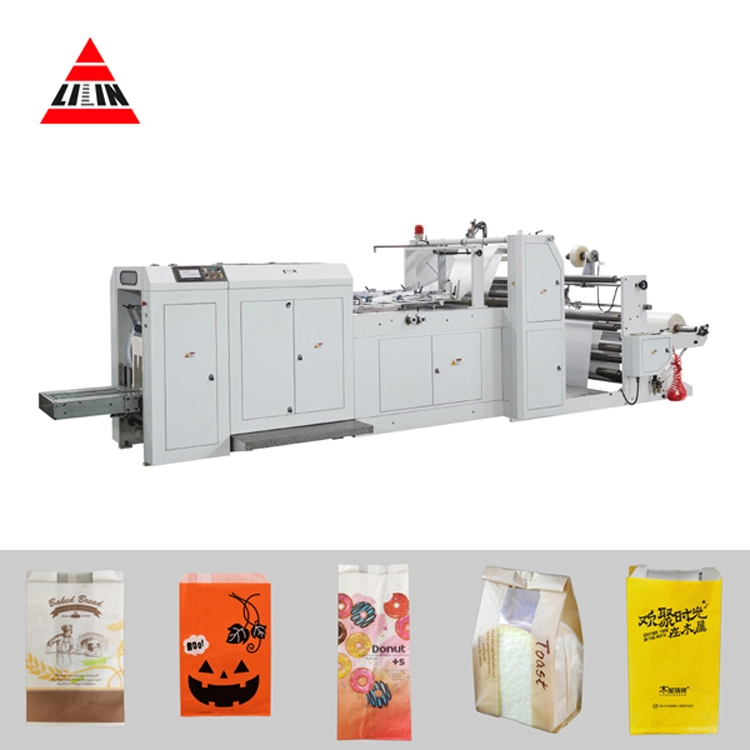 PLC, Pressure Vessel, Engine, Gear, Motor, Pump Professional Machinery Manufacture Bread Paper Bag Machine