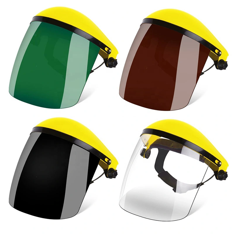 Cheap Price Safety Industrial Welding Protective Equipment with PVC Face Mask