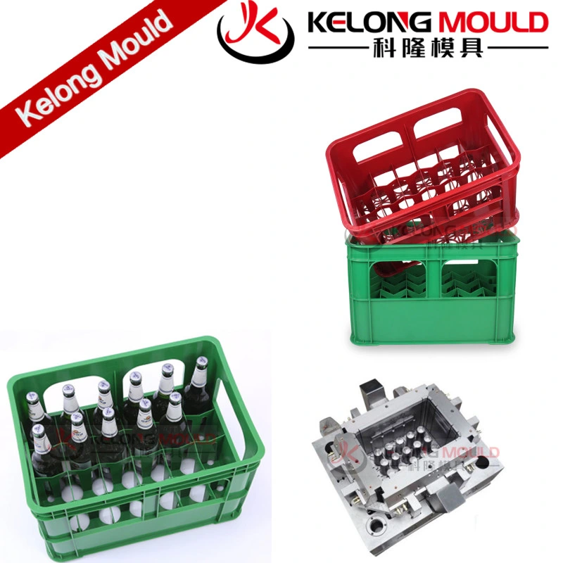 Customized 24 Bottles Crate Mould HDPE Plastic Injection Mould