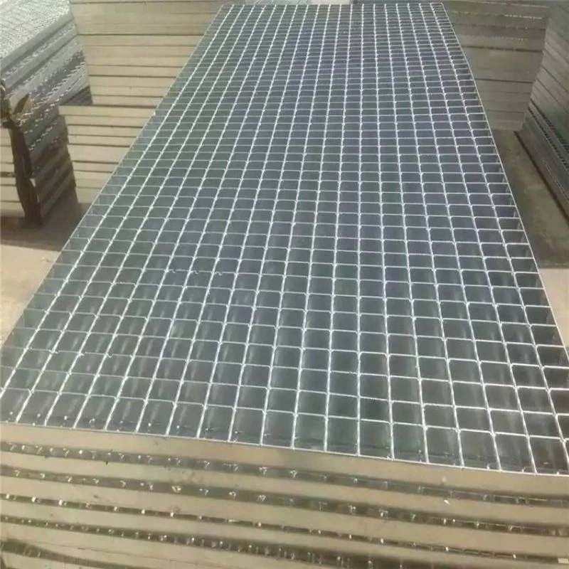 Drainage Cover Platform Walkway Structure Customized Ordinary Galvanized Steel Grating