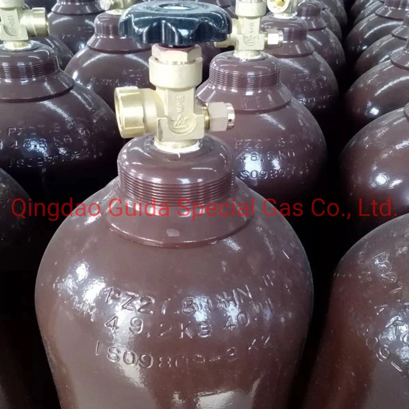 Industrial Grade Ethylene Gas 99.9% C2h4 with 40L ISO Gas Cylinder