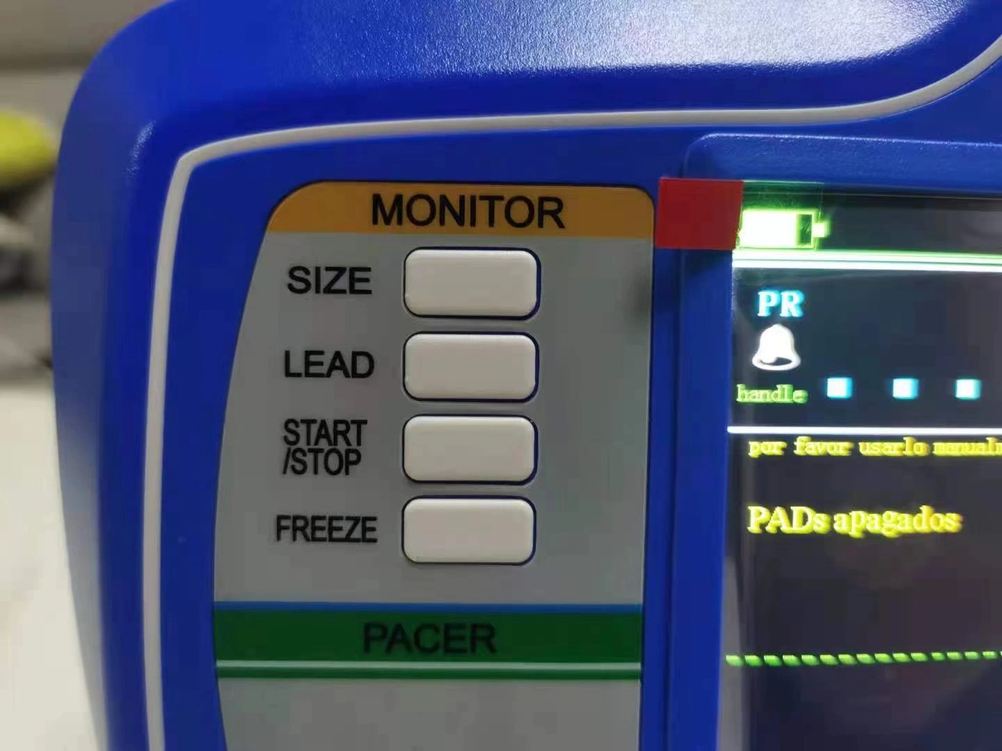 Mn-Def001 Portable Medical Emergency Defibrillator Monitor Defibrillator Hospital Aed Automated External Defibrillator