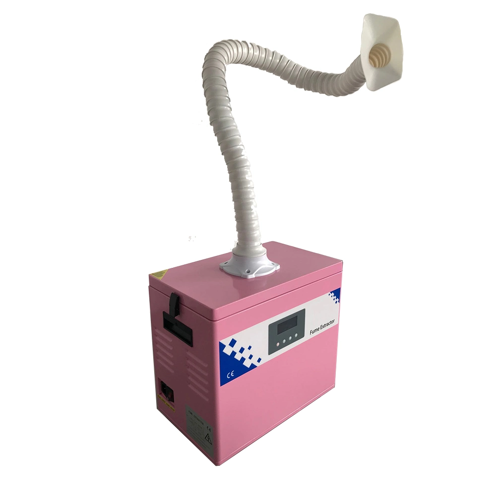 Pure-Air PA-300TS-IQ Collecteur de poussière d'Ongles avec bras double d'aspiration