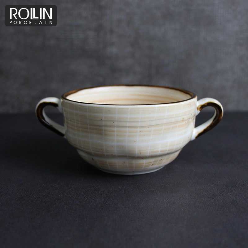 Rollin Porcelain New Design Porcelain Tableware Set for Banquet and Restaurant