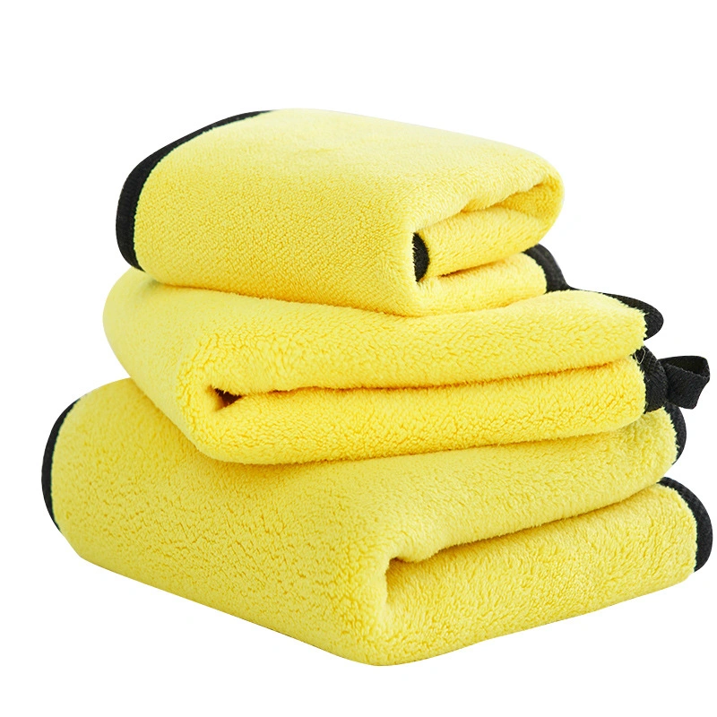 500GSM Microfiber Floor Mop Replacement Cleaning Cloth with Coral Fleece Towel 30cm*60cm