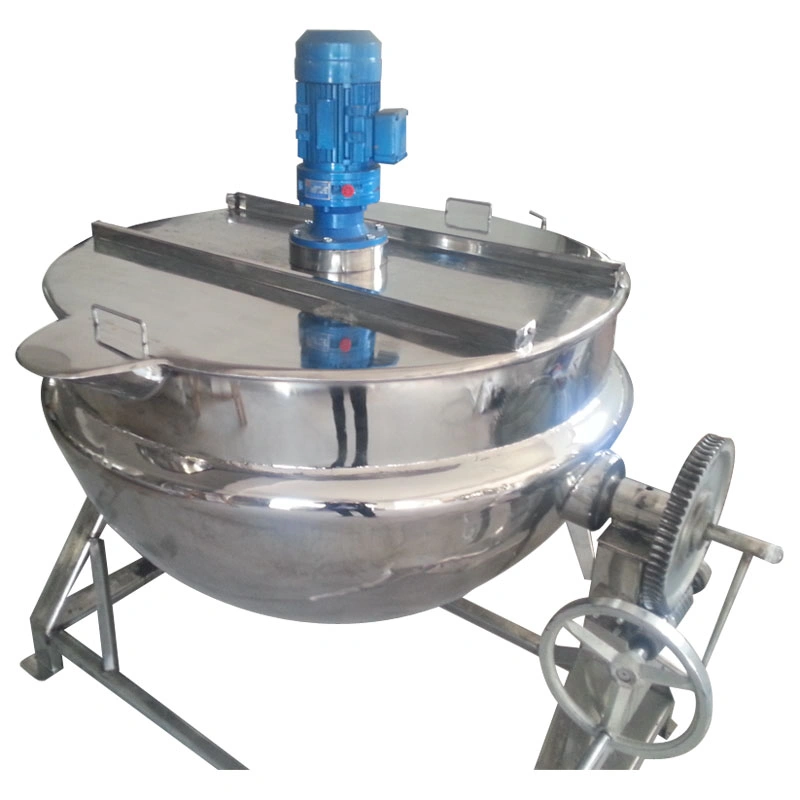 Food Sanitary Stainless Steel Tilting Type Steam Cooking Pot
