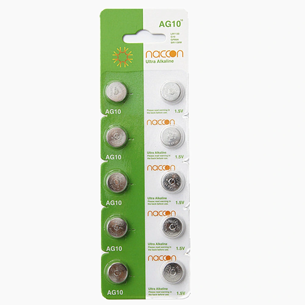 Best Quality AG8 L1121 1.5V Alkaline Type Button Cell Battery for Watch