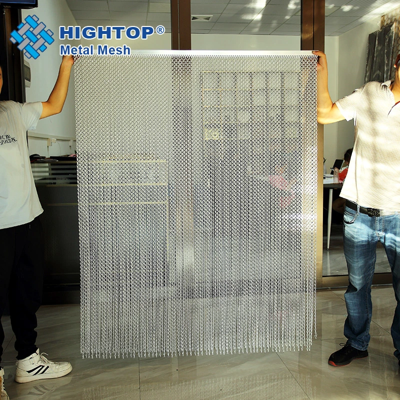 Popular Aluminum Decorative Mesh Chain Link Curtain for Office Hotel Restaurant