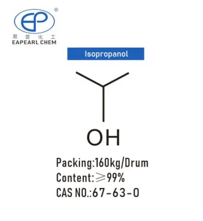 Isopropyl Alcohol (IPA) CAS No 67-63-0 Reach Colorless Clarity Liquid