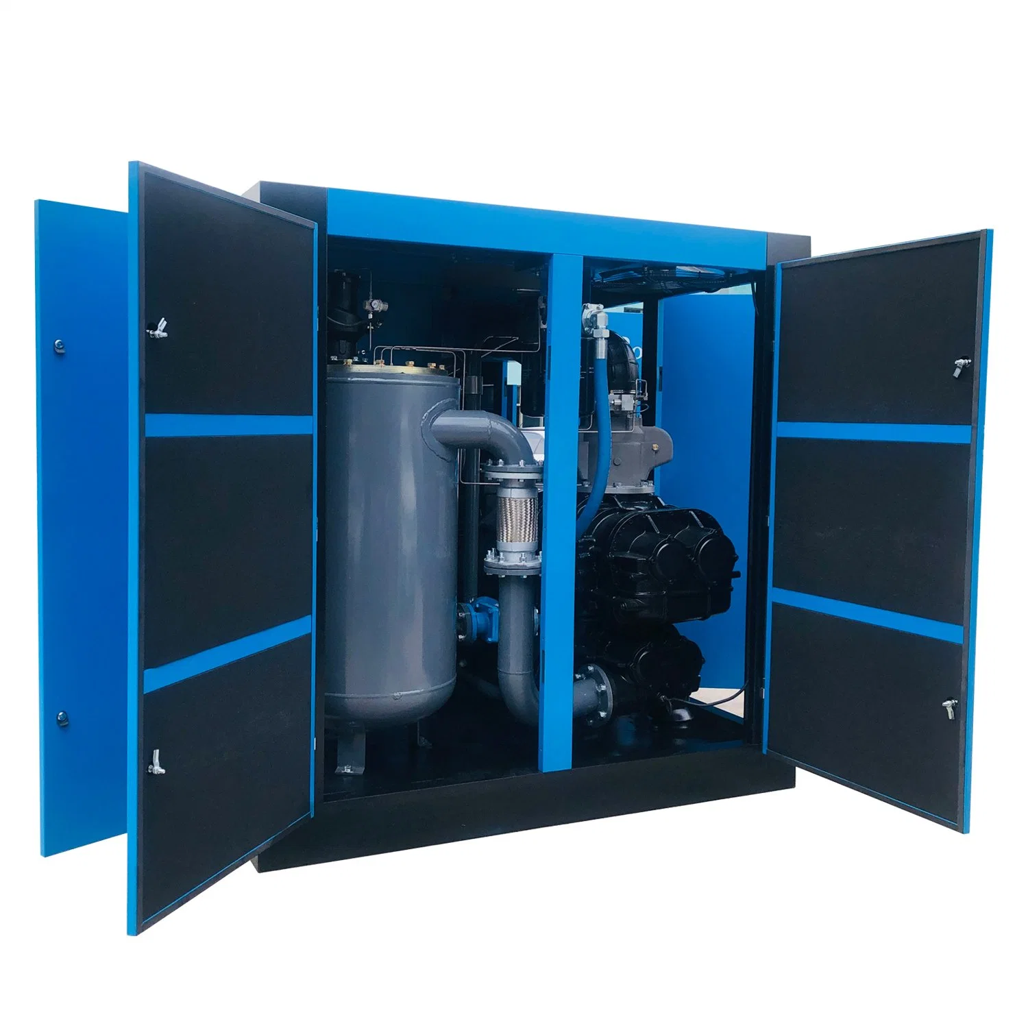 Industry Heavy Duty Two-Stage Compression Pm VSD Screw Air Compressor Variable Frequency 90kw, 110kw, 132kw, 160kw, 220kw, 250kw, 280kw, 315kw, 355kw, 400kw