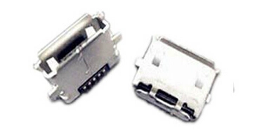 Micro USB Female Connector 5pin SMT Socket