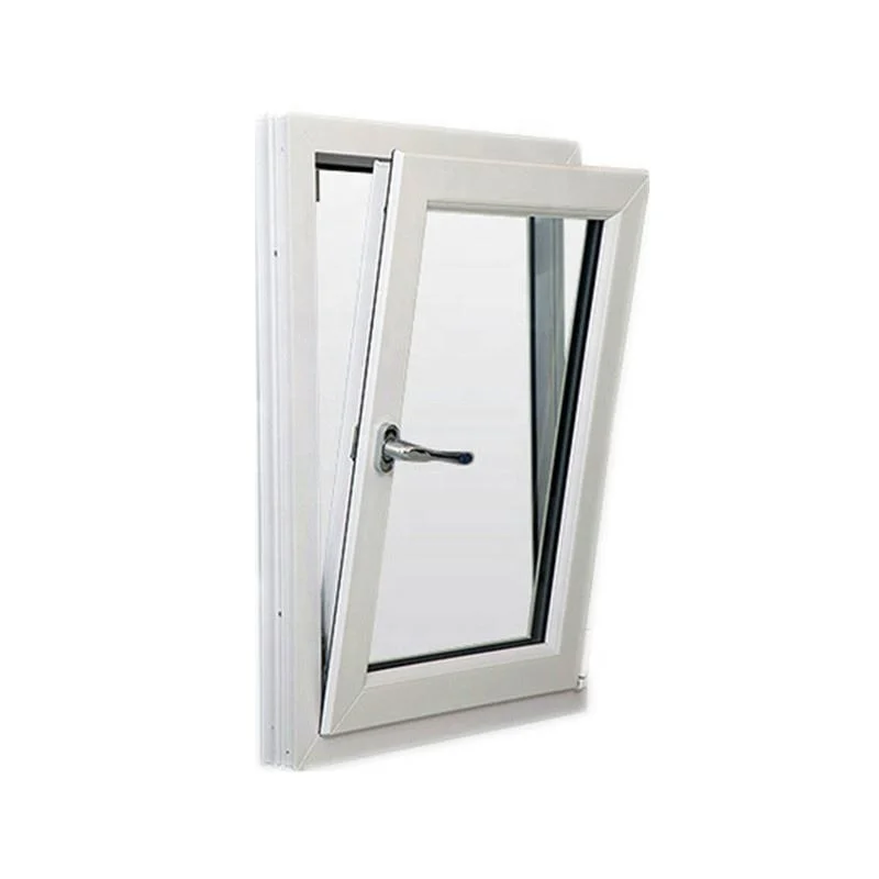 German Style PVC Tilt and Turn Windows with Hinges and Hardware