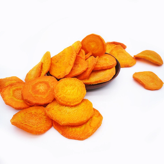 Cenouras de vegetais secos VF da venda quente para snacks mais saudáveis melhor Snacks de fruta com cenoura