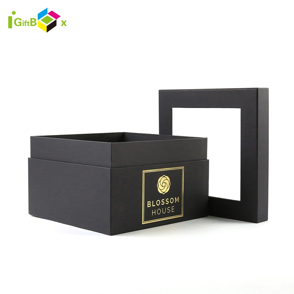 Cajas de regalo duraderas con ventana para embalaje de cajas impresas a medida Funda de teléfono