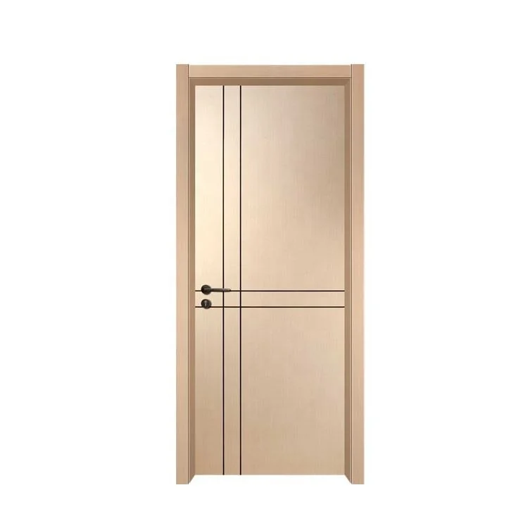 Factory Directly Waterproof Swing Plywood Fireproof WPC Door Price