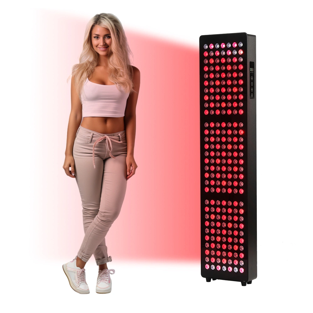 Christmas Creative Gifts Boost Sleeping Quality Pulse Mode 210PCS LED Full Body Infrared Lamp Device Red Light Therapy Panel Light