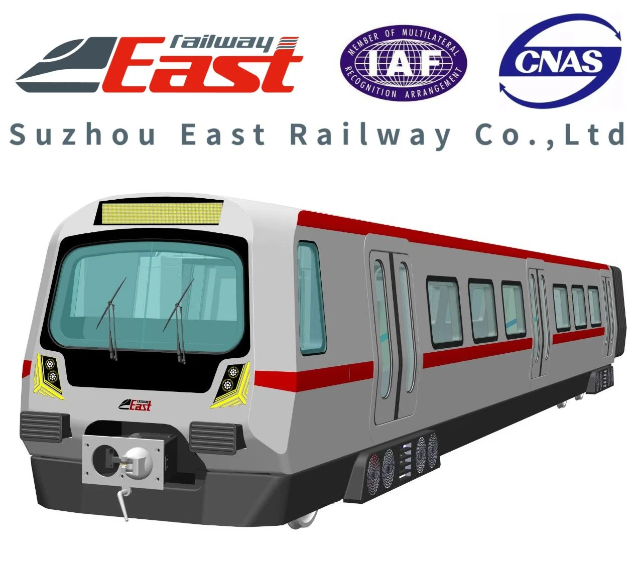 Eastrailway High Quality Muilt Function Railway Passenger Metro Train, Subway