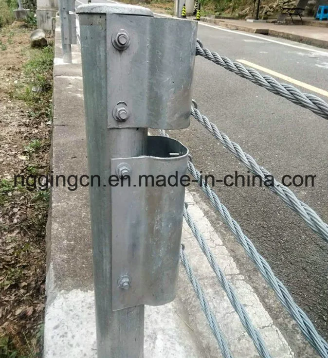 Cable de la autopista del guardarraíl sistema de Barrera