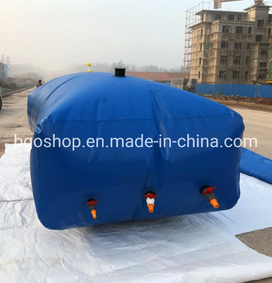 Drought Resistance Fire Fighting PVC Tarpaulin Drinking Water Bladder Flexi Water Tank