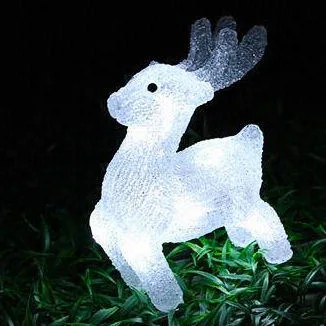 Outdoor Weihnachten Weihnachtsdekoration Solar Acryl Tier Bär Siegel Schneemann Pilz-Hirsch Pinguin Squireel Motiv Lichter Garten Außendekoration Lichter