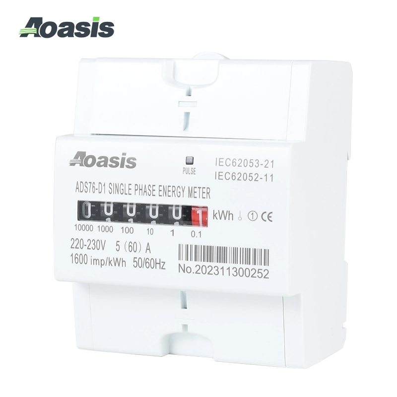 Aoasis ATS126-D1 Three Phase Energy Meter Long Life Instrument with High Stability