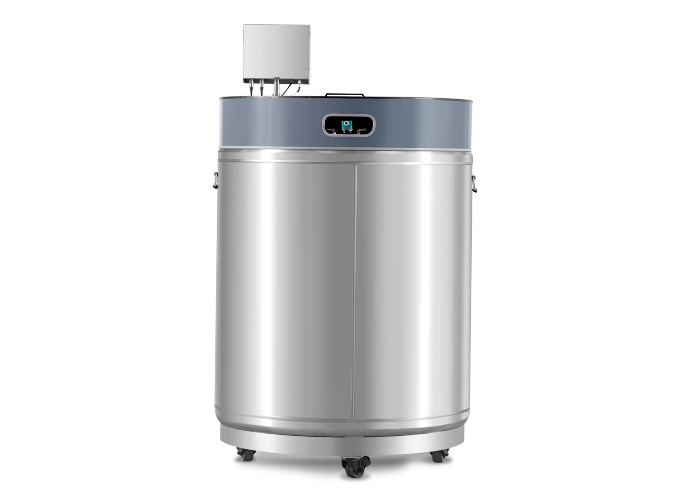 -196 Grad biologische Probenlagerung 1000 Liter Edelstahl Smart Vapor Phase Flüssigstickstofftanks mit 55000 Fläschchen und 10-Zoll-Touchscreen