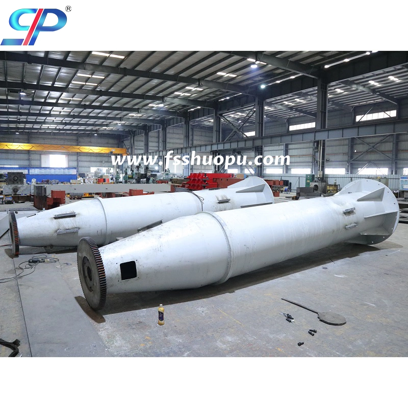 OEM Perfect Large Metal Column Fabrication Custom Weld Structural Machining Part