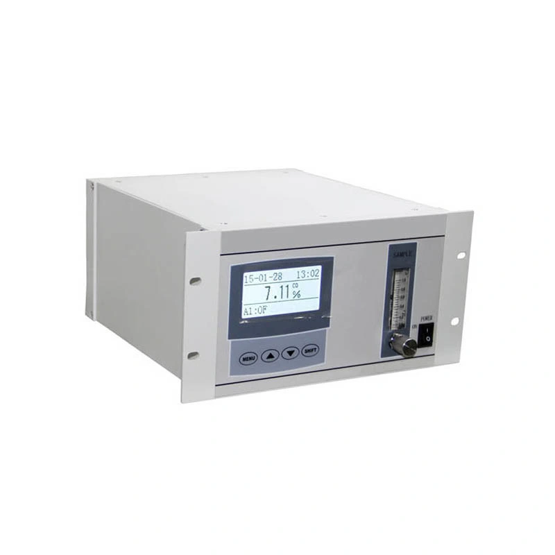 Chinese and English LCD Touch Screen Display Free Switching Multi-Component Gas Analyzer