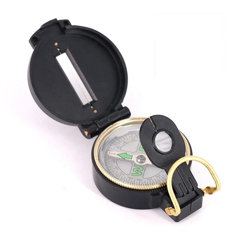 Outdoor Camping Hiking Pocket 3-in-1 Magnetic Compass