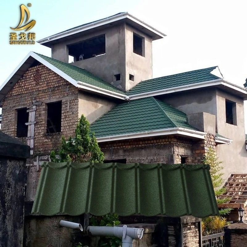 Bond Style Aluminum Zinc Purple Late Material Color Roofing Tiles Italian Painted Metal Clay Roofing Sheets