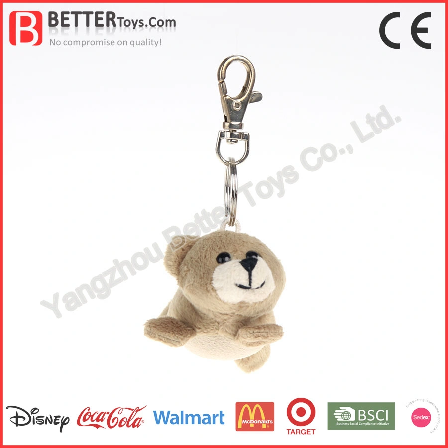 New Design Promotional Gift Plush Bear Key Chain