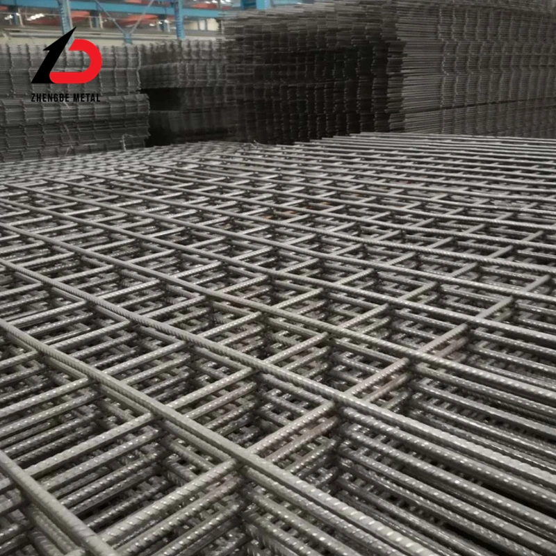 Building Material Steel Galvanized or PVC Coated Customized Welded Wire Rebar Mesh for Housing Construction Municipal Administration