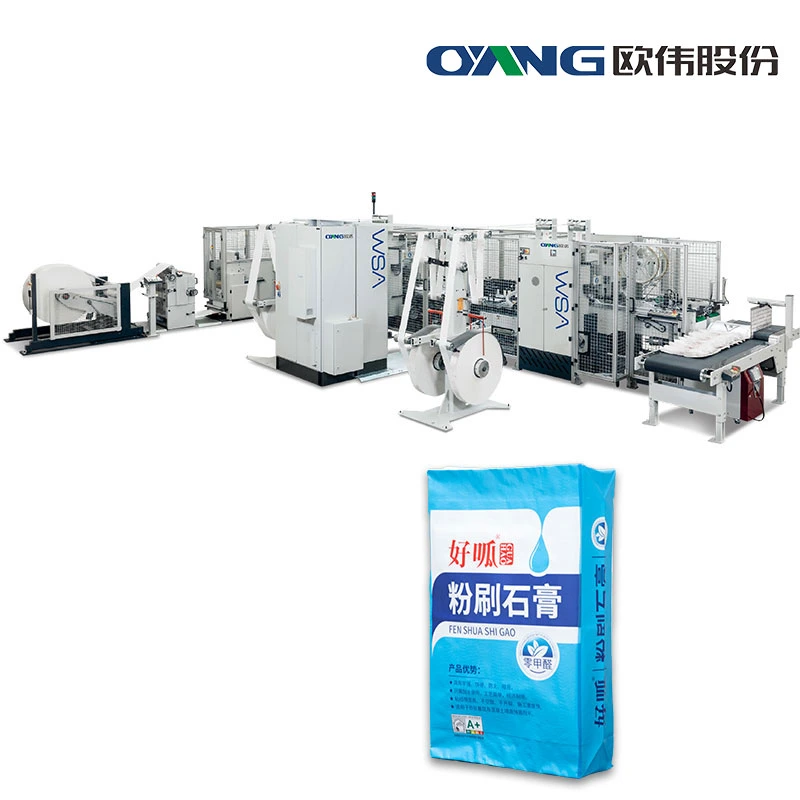 Ultrasonic Sealing Forming Allwell China Packaging Valve Bag Machine Wsa