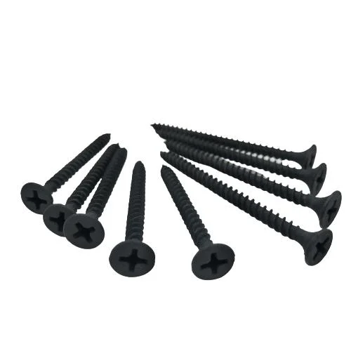 Customized M3.5 M4.2 #6 #8 Black Grey Phosphated Zinc Plated Horn Bugle Head Cross Gypsum Board Screw Drywall Screw Coarse Thread Tornillos