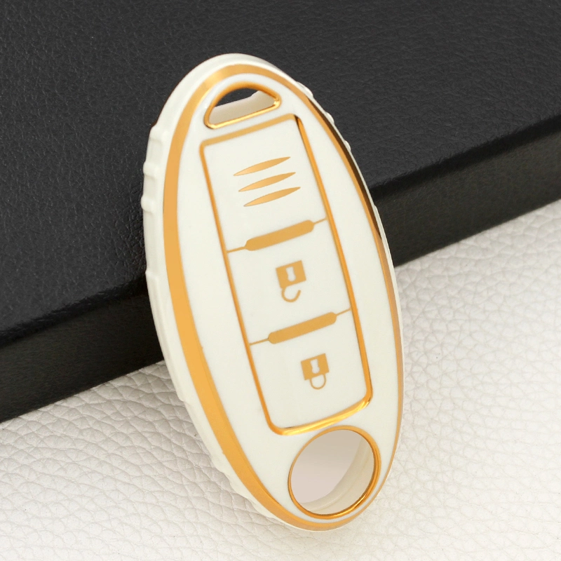 Hot Sales Soft TPU 3 Buttons Car Key Cover Remote for Nissan