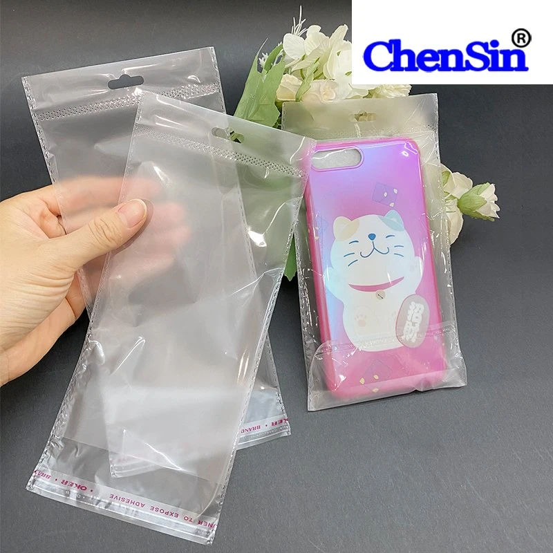 Phone Protective Film Packaging Bag Self Adhesive Crystal OPP Poly Bag