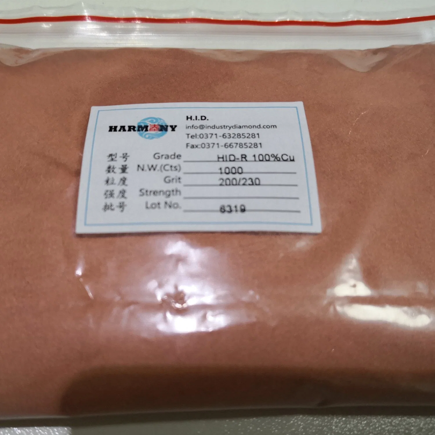 Cu Coated Diamond Powder for Polishing and Grinding Wheel